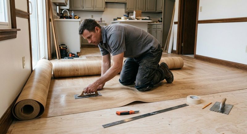 Sheet Flooring Installation in Dallas, TX