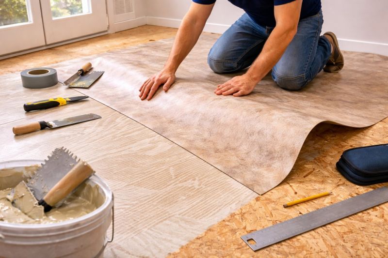 Sheet Linoleum Installation in Cincinnati, OH