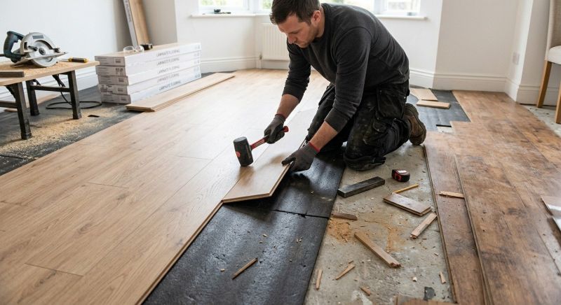 Laminate Floor Installation in Greensboro, NC