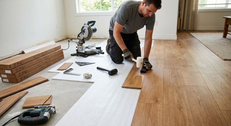 Laminate Floor Remodeling in Loudoun County, VA