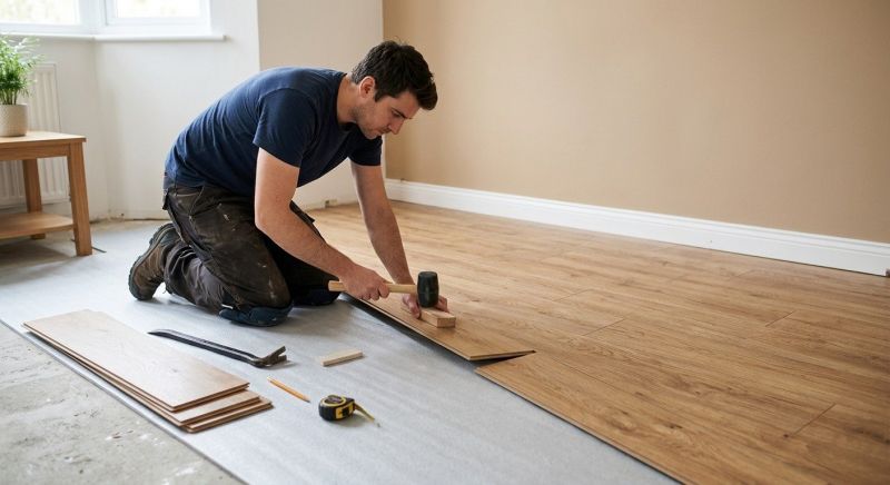 Plank Laminate Installation in Fredericksburg, VA