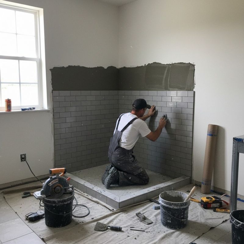 Tile Shower Renovation in Alpharetta, GA